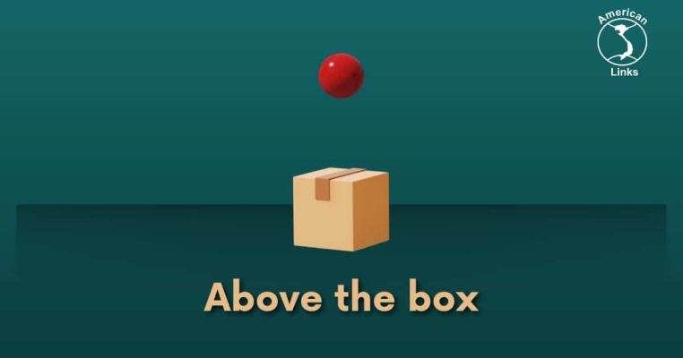 Above the box